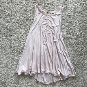 Altard state flowy tank top with open back